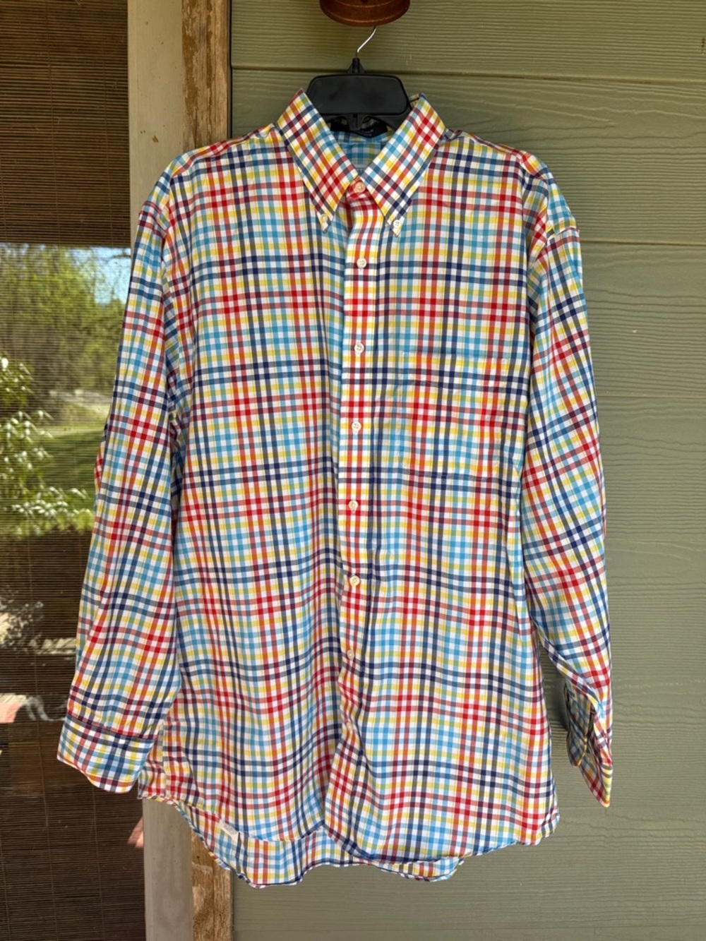 R.L. Martin & Co. Colorful Long Sleeve Button Down Shirt